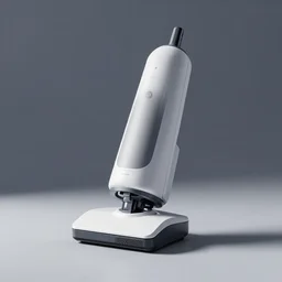 product render of a vacuum done by an industrial designer posted on behance in 2 0 2 2. the render is made in keyshot, low detail smooth 3 d render, accurate lighting, trending behance art station