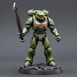 halo elite as a warhammer tabletop figurine t