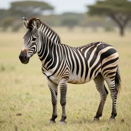 photo of a zebra centaur