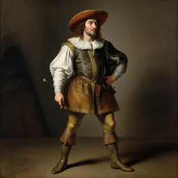 baroque painting of zorro