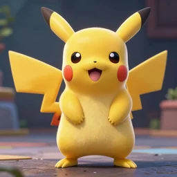 rick dressed as pikachu, highly detailed, anime art, 8 k