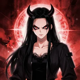 illustration of 😈