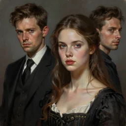 portrait painting of a beautiful girl by cedric peyravernay and greg ruthkowski, in the style of dishonored concept art, concept design, trending on artstation