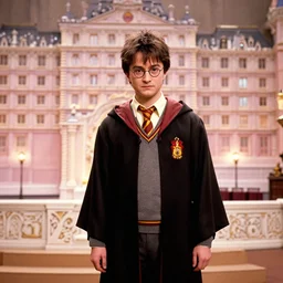 a film still of cosplay of harry potter in the grand budapest hotel ( 2 0 1 4 ), 4 k