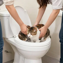 people were flushing their cats down the toilet. this was for a charity, unspecified but highly regarded. people were on the train, looking at artefacts from outer space, listening to talk show djs discussing