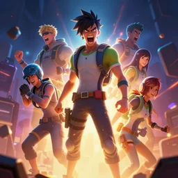 screaming portrait stylized as fornite style game design fanart by concept artist gervasio canda, behance hd by jesper ejsing, by rhads, makoto shinkai and lois van baarle, ilya kuvshinov, rossdraws global illumination radiating a glowing aura global illumination ray tracing hdr render in unreal engine 5