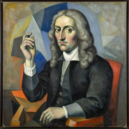 blaise pascal, cubist painting