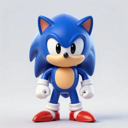 Synthwave Sonic The Hedgehog, trending on ArtStation