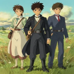 war, in the style of studio ghibli, j. c. leyendecker, greg rutkowski, artgerm