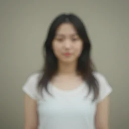 photo of woman blurred