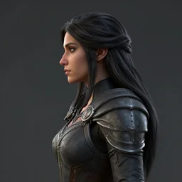 side profile of maya ali sorcerer, gloomhaven, highly detailed, art nouveau, octane render, by greg rutkowski, loish, ferdinand knab, kuvshinov, rossdraws, tom bagshaw, mucha, stephen bliss, sargent and leyendecker and greg hildebrandt, global illumination, radiant light, abstract rippling background, gaudy colors