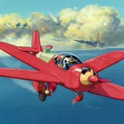 Battle of Midway, Studio Ghibli, Porco Rosso