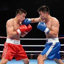 boxing match in space