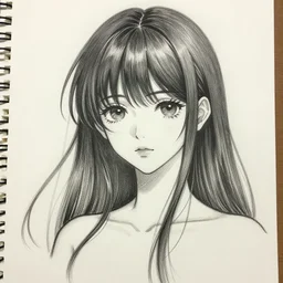 anime girl perfectly drawn, very detailed