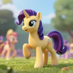 wide angle, my little pony as an horse, realistic, octane render, professional, high quality, dof, bokeh, action, fight club