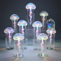 holographic glass  jellyfish  houses cluster houses  at 2875 adanac.st vanvcouver,british columbia,canada