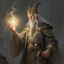 a wizard use a magic, diffuse lighting, fantasy, intricate, elegant, highly detailed, lifelike, photorealistic, digital painting, artstation, illustration, concept art, smooth, sharp focus, naturalism, trending on byron's - muse, by greg rutkowski and greg staples