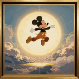 jumping to the sky by disney concept artists, blunt borders, rule of thirds, golden ratio, godly light, beautiful!!!