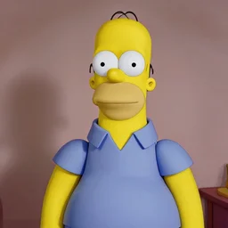 a portrait photo of real life homer simpson by Frances Benjamin Johnston