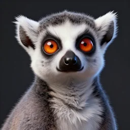 anthropomorphic highly detailed portrait of funny lemur neon giant cute eyes guanlong, intricate, elegant, highly detailed, digital painting, artstation, concept art, smooth, sharp focus, illustration, art by artgerm, bob eggleton, michael whelan, stephen hickman, richard corben, wayne barlowe, trending on artstation and greg rutkowski and alphonse mucha