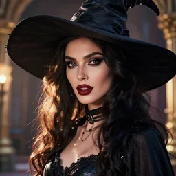 close - up real portrait of an absurdly beautiful, graceful, sophisticated, fashionable dark witch, hyperdetailed photography by irakli nadar and vania zouravliov, day - glow, unreal engine 5 highly rendered, global illumination, radiant light, detailed and intricate environment