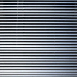 fuild architecture, metal facade with horizontal pattern, design by mad architect