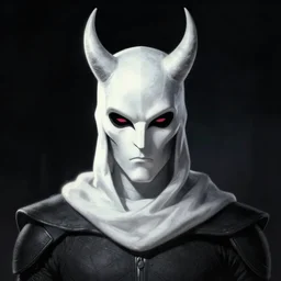 moon knight, concept art portrait