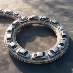 interlocking torus cars