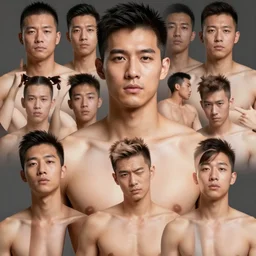 7 pack hot man -8