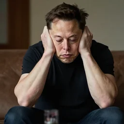 a depressed broke elon musk living in missouri
