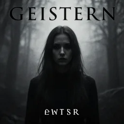 album cover art for a musician named geistern