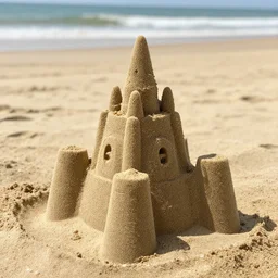 it was the best sand castle that he had ever seen