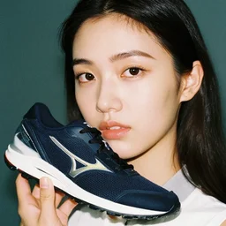 realistic photoshooting for a new mizuno lookbook, color film photography, close up, portrait of a beautiful woman, photo in style of tyler mitchell, 3 5 mm,