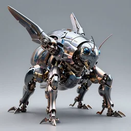 insectoid mecha with grasshopper mecha legs, long bladed claws by makoto kobayashi, frank gehry, alex pardee, hardsurface armour, 3 d, 8 k hd resolution, trending on artstation, smooth metal, beautifully lit, hyper detailed, bandai box art, intricate, sleek design