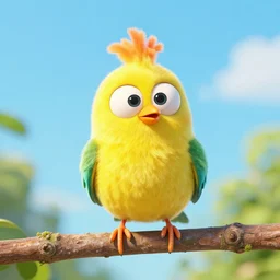 wacky sunny bird