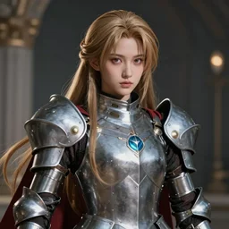 sakimi chan, fantasy armor, european detailed face, tony sart