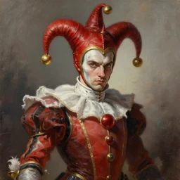 brian stelter as a court jester, digital painting, extremely detailed, 4 k, intricate, brush strokes, mark arian, artgerm, bastien lecouffe - deharme