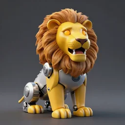a robot lion