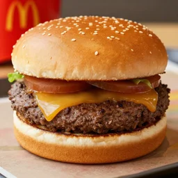 a mcdonalds burger made of shit