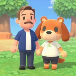 kyle maclachlan as dale cooper in animal crossing