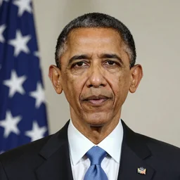 Obama with golum face