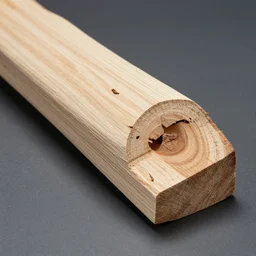 a boring piece of wood