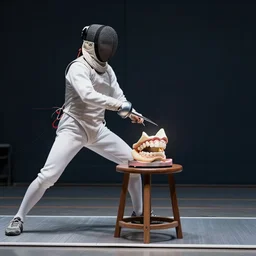 teeth - fencer with stool magick to deploy