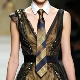 close up of fashion model in the 6 0 ties in avant - garde dress of year 3 0 0 0, official versace editorial, highly detailed