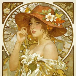 lalisa manobal, extremely detailed, french noveau, alphonse mucha