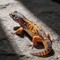 a leopard gecko furry
