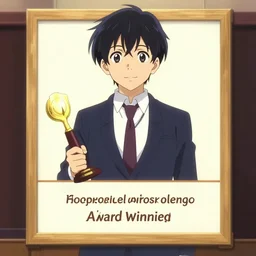 award winning anime art