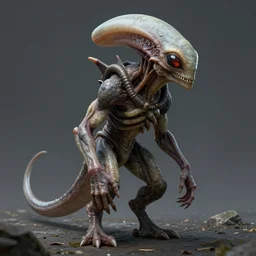 concept art for a alien species, hyper realism, 4 k n - 4