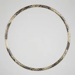 snake skin hula hoop