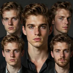 portrait of a handsome young spanish hunk, art by denys tsiperko and bogdan rezunenko and franz xaver kosler, hyperrealism